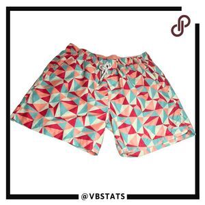 Southern Marsh Men's Dockside Drawstring Mesh Lined Swim Trunks Multicolor Small